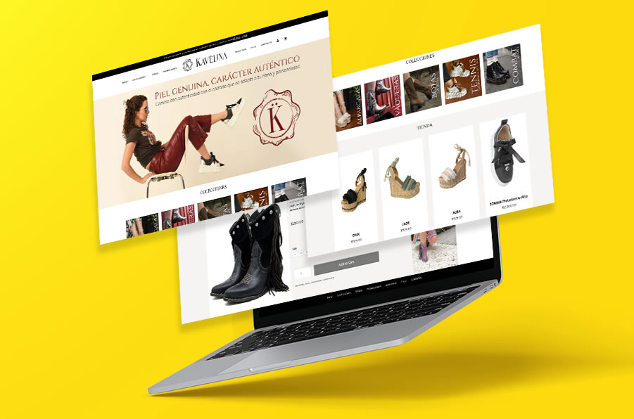 Kavelina , diseño por 3 Conceptos Diseño Gráfico, diseño web